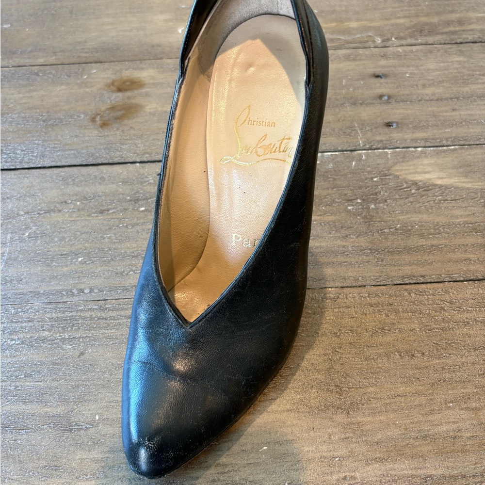 Christian Louboutin Black Heels Timeless Elegance